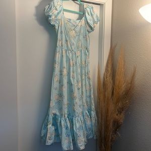 love shack fancy x target blue dress